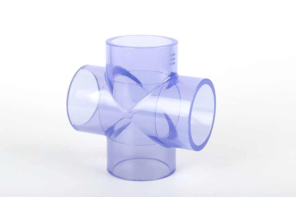 新洲透明正四通